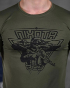 Тактична чоловіча потовідвідна футболка Піхота ВСУ 2XL олива (85829) - зображення 2