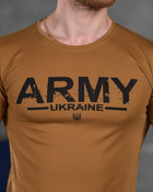 Тактична потовідвідна чоловіча футболка Army L койот (85827) - зображення 3