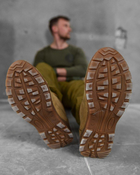 Тактичні кросівки Trench з натуральної шкіри весна/літо 42р койот (13984) - зображення 4