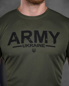 Армійська чоловіча футболка ARMY потовідвідна L олива (85828) - зображення 3