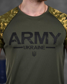 Тактична чоловіча потовідвідна футболка ARMY L олива+піксель (85810) - зображення 6