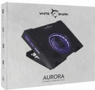 Охолоджувальна підставка для ноутбука White Shark AURORA 17.3" Black (AURORA) - зображення 7