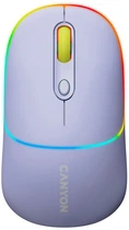 Мышь Canyon MW-22 Dual Band RGB Wireless Mountain Lavender (CNS-CMSW22ML)