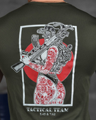 Тактическая потоотводящая футболка odin oilva skull XXXL - изображение 5