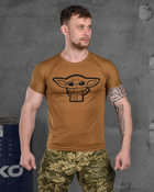 Футболка потоотводящая bayraktar yoda coyot XXL - изображение 1