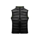 Жилет Сollar Vest мужской, размер S, черно-салатовый