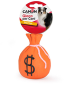 Zabawka dla psów Camon Worek z piszczałką 13 cm (8019808223681) - obraz 1