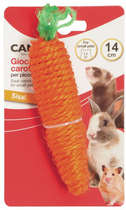 Іграшка для гризунів Camon Морквина із сизалю 14 см (8019808215693) - зображення 1