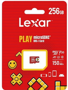 Карта пам'яті Lexar Play microSDXC 256GB Class 10 (LMSPLAY256G-BNNNG) - зображення 3