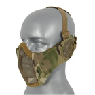 Захисна сітчаста маска на пів обличчя, маска для пейнтболу та страйкболу Pixel UKR - зображення 3
