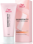 Krem farba do włosów bez utleniacza Wella Professionals Shinefinity Zero Lift Glaze 05-43 Warm Hot Chilli 60 ml (4064666057378) - obraz 1