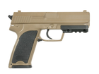 Пістолет USP CM.125S Mosfet Tan [CYMA] - зображення 4