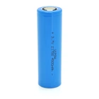 Литий-ионный аккумулятор 21700 Vipow ICR21700 FlatTop 4500mAh 3.7V Blue высокая емкость