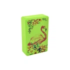 Блок для йоги "Фламинго" Bambi MS 0858-13(Green) EVA 23 х 15 х 7,5 см