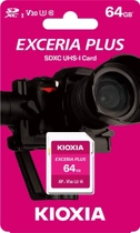 Карта пам'яті Kioxia Exceria Plus SDXC 64 GB (LNPL1M064GG4) - зображення 2
