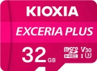 Karta pamięci Kioxia Exceria Plus 32 GB MicroSDHC Class 10 UHS-I (LMPL1M032GG2) - obraz 1
