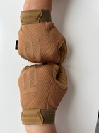 Тактичні штурмові рукавички Ultimatum Койот для ЗСУ,армійські повнопалі рукавички - изображение 6