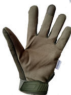 Рукавички захисні Ultimatum Олива,тактичні повнопалі військові рукавички - изображение 3