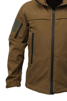 Куртка Soft Shell браун койот під кобуру Pancer Protection 54 - зображення 2