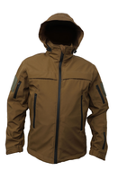 Куртка Soft Shell браун койот под кобуру Pancer Protection 54 - изображение 4