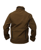 Куртка Soft Shell браун койот під кобуру Pancer Protection 56 - зображення 7
