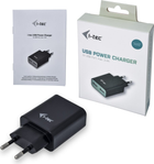 USB Power Charger i-Tec 2 port 2.4A czarny 2x USB Port DC 5V/max 2.4A (8595611702419) - obraz 5