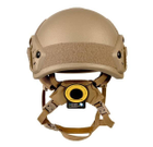 Балістичний шолом каска FAST Helmet NIJ IIIA койот - изображение 2