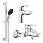 Набор смесителей 3 в 1 для ванной комнаты Grohe QuickFix StartEdge S-Size UA202501SE