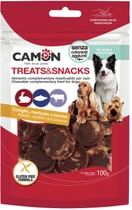Przysmak dla psów Camon Treats and Snacks Monety z królika i dorsza 100 g (8019808218724) - obraz 1