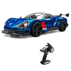 Машинка на радіоуправлінні JJRC Q117 E 1:16 Blue Гоночний автомобіль 4WD до 20 хв 35 км/год