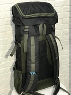 Рюкзак туристичний VA T-07-8 75л, хакі - зображення 3
