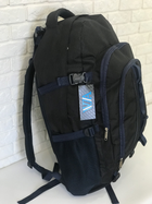 Рюкзак туристичний VA T-02-3 65л, чорний із синім - зображення 4