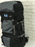 Рюкзак туристический VA T-04-2 85л, серый - изображение 4