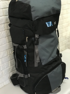 Рюкзак туристичний VA T-04-2 85л, сірий - зображення 8
