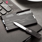 Складной швейцарский нож-карта Victorinox SwissCard Onyx 10 in 1 Vx07133.T3 - зображення 5