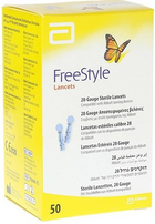 Ланцет Abbott Freestyle Sterile Glucose Lancets 21 G  50 шт (5021791708482) - зображення 1