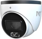 Відеокамера TVT TD-9564S4-C (D/PE/AW2) 6 Мп, купол, MicroSD, аудіо, f=2.8 мм White (77-00363)