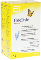 Ланцет Abbott Freestyle Sterile Glucose Lancets 21 G  50 шт (5021791708482) - зображення 1