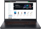 Ноутбук Acer Aspire 7 A715-76G-73F2 (NH.QN4EU.008) Charcoal Black / 15.6" IPS Full HD / Intel Core i7-12650H / nVidia GeForce RTX 2050, 4 ГБ / RAM 16 ГБ / SSD 512 ГБ /