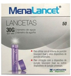 Ланцети Menarini Group Menalancet With Ultra Fine Needle 30 G 50 шт (8426521421254) - зображення 1