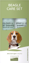 Zestaw do pielęgnacji dla psów Greenfields Beagle Care Set 2 x 250 ml (8718836723346) - obraz 1
