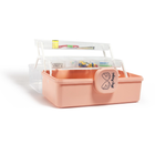 Органайзер для медикаментов, для мелочей, для рукоделия, для заколок пластиковый розовый MVM PC-16 S PINK - изображение 7
