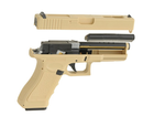 Пістолет Glock 18 Cyma CM.030 Tan AEP - зображення 13