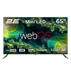 Телевізор 2E WebOS SmartTV MiniLED діагональ 65" Ultra HD (3840x2160) Чорний (2E-65A88H)