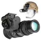 Монокуляр прилад нічного бачення PVS-18A1 Night Vision із кріпленням FMA L4G24 на шолом - зображення 1