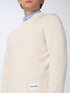 Sweter męski Tommy Hilfiger Regular Fit MW0MW32037 L Mleczny (8720644092781) - obraz 3