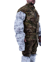 Універсальний військовий комплект з захистом від тепловізора Білий мультикам - зображення 11