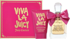 Zestaw damski Juicy Couture Viva La Juicy Woda perfumowana 100 ml + Lotion do ciała 125 ml (0719346262408) - obraz 1