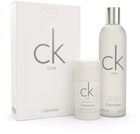Набір жіночий Calvin Klein CK One Парфумований дезодорант 75 мл + Гель для душу 250 мл (5709927552429) - зображення 1