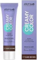 Фарба для брів і вій Joly:Lab Creamy Color 15 мл Темно-коричнева (4823109408708)